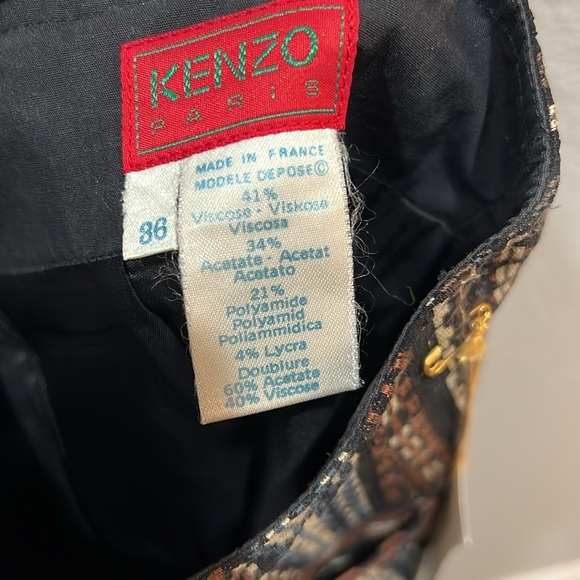 Vintage Kenzo Paris skirt with pockets - Picture 3 of 4